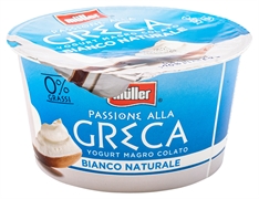 MULLER PASSIONE ALLA GRECA YOGURT MAGRO COLATO BIANCO NATURALE
