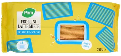 PAM FROLLINI CON LATTE E MIELE