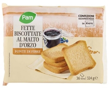PAM PANORAMA FETTE BISCOTTATE AL MALTO D'ORZO