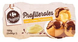 CARREFOUR ORIGINAL PROFITEROLES CON CREMA PASTICCERA