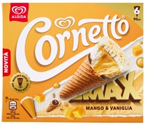 ALGIDA CORNETTO MAX MANGO & VANIGLIA