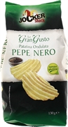 JOCKER SNACK (MD) LE GRAN GUSTO PATATINA ONDULATA PEPE NERO