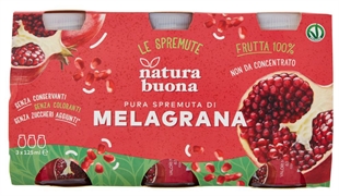 NATURA BUONA Pura spremuta di melagrana