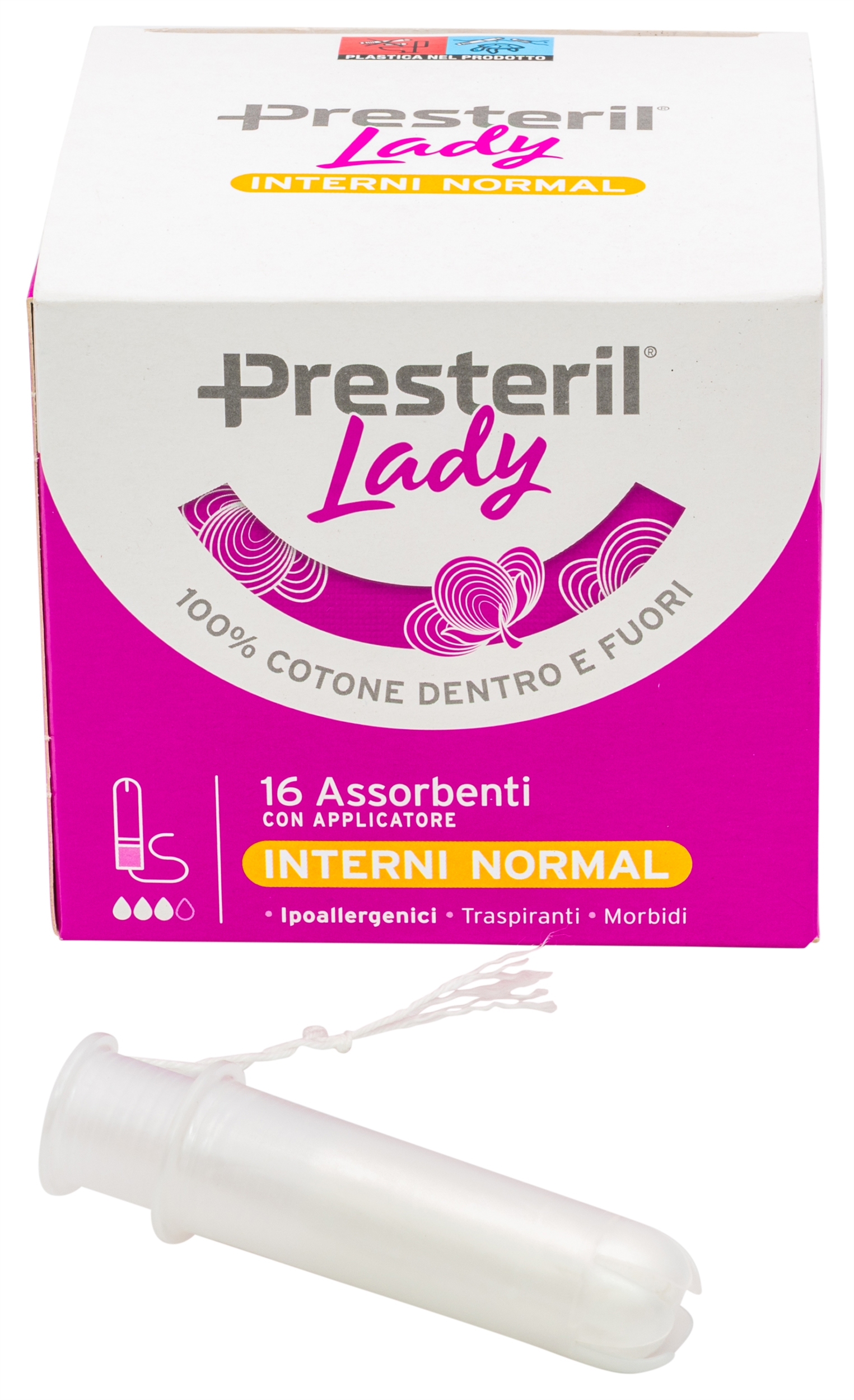 LADY PRESTERIL ASSORBENTI TUTTO COTONE