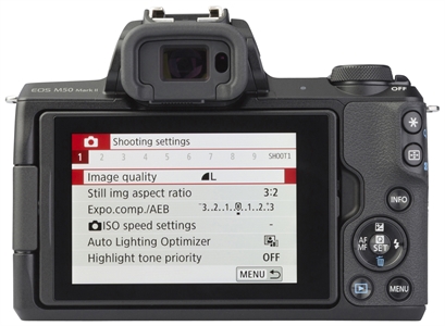 CANON EOS M50 MARK II + EF-M 15-45