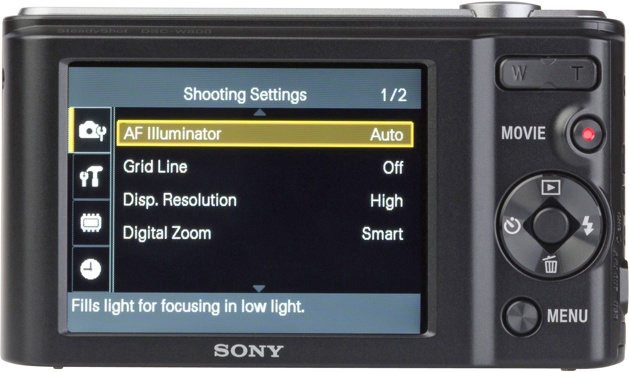 SONY CYBER-SHOT DSC-W800