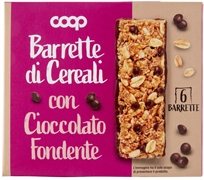 COOP BARRETTE DI CEREALI CON CIOCCOLATO FONDENTE
