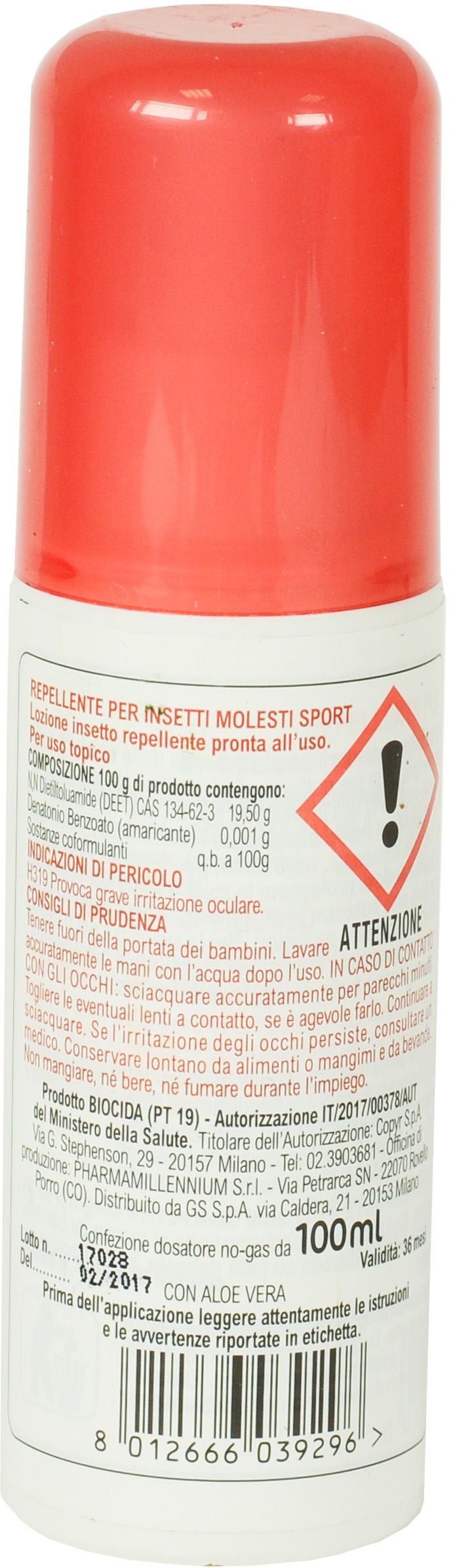 CARREFOUR repellente sport