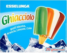ESSELUNGA GHIACCIOLO (GUSTO ARANCIA E LIMONE)