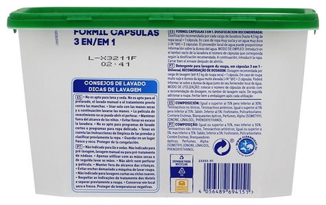 FORMIL (LIDL) 3IN1 CAPSULE