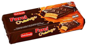 DOLCIANDO (EUROSPIN) Farci Orange all'arancia ricoperte al cacao