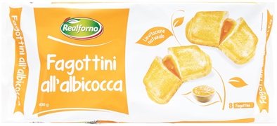 REALFORNO (LIDL) FAGOTTINI ALL'ALBICOCCA