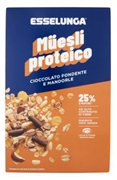 ESSELUNGA MUESLI PROTEICO CIOCCOLATO FONDENTE E MANDORLE