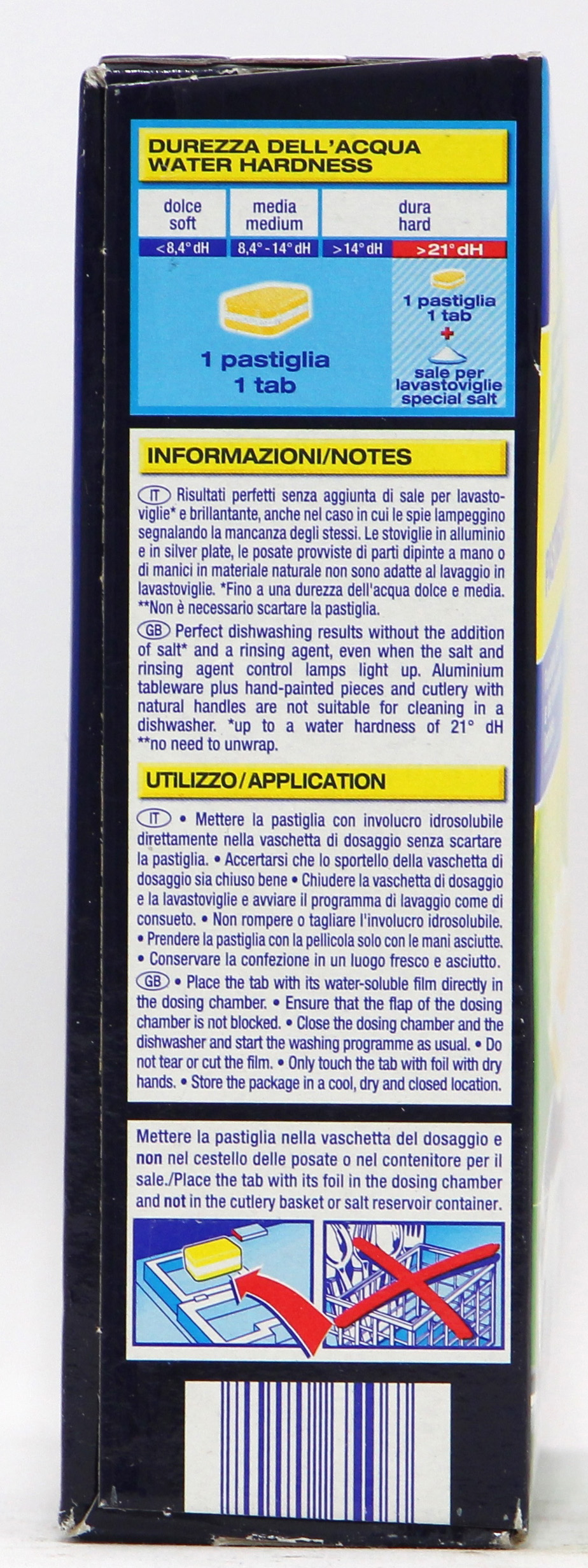 W5 (LIDL) PASTIGLIE PER LAVASTOVIGLIE TUTTO IN 1 - LIMONE