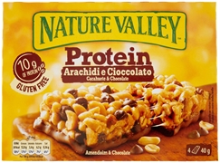 NATURE VALLEY CRUNCHY PROTEIN ARACHIDI & CIOCCOLATO