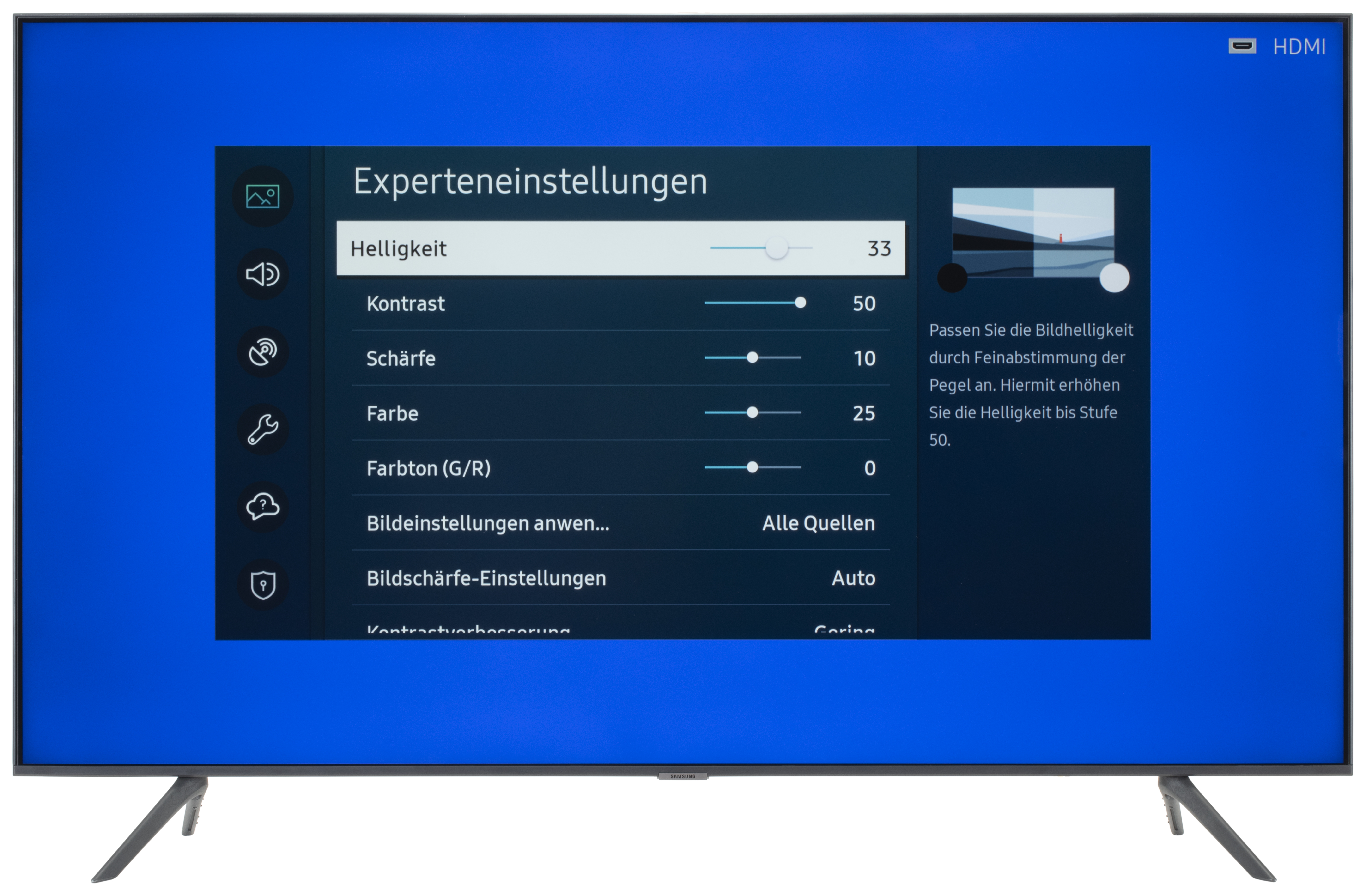 SAMSUNG UE55AU7190UXZT