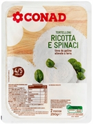 CONAD Tortelloni ricotta e spinaci