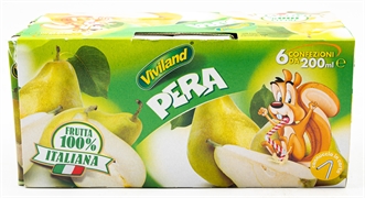 VIVILAND Succo alla pera 100% italiana