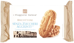 IL VIAGGIATOR GOLOSO BISCOTTONI SENZA ZUCCHERI AGGIUNTI