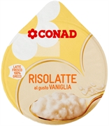 CONAD Risolatte Al Gusto Vaniglia