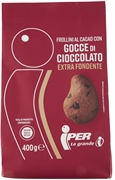 IPER FROLLINI AL CACAO CON GOCCE DI CIOCCOLATO EXTRA FONDENTE