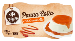 CARREFOUR PANNA COTTA CON CARAMELLO