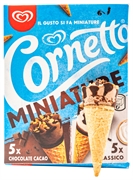 ALGIDA CORNETTO MINIATURE (GUSTO CIOCCOLATO)