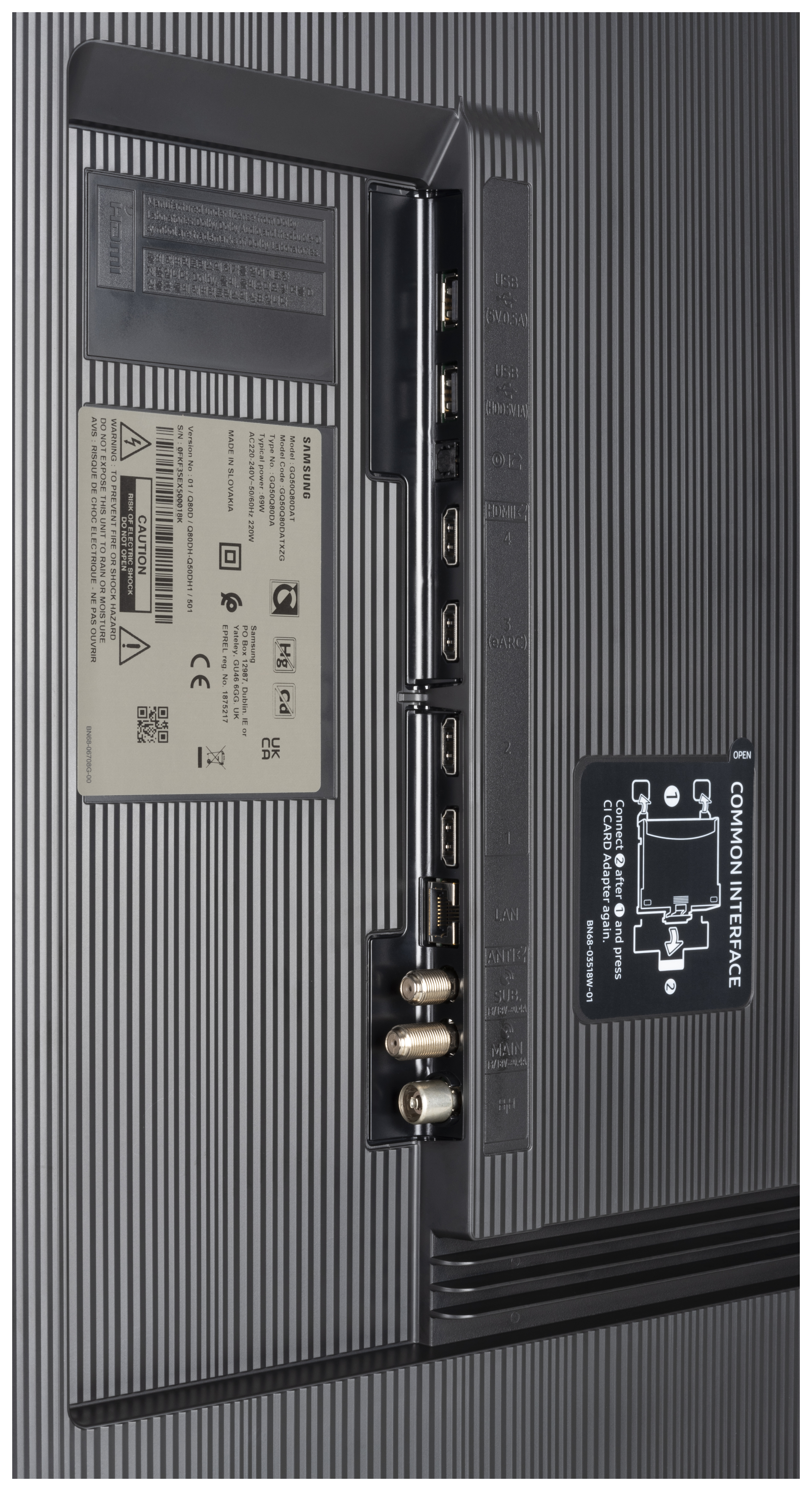 SAMSUNG QE50Q80DATXZT