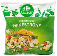 CARREFOUR MINESTRONE CON 15 VERDURE SURGELATO