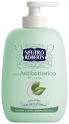 NEUTRO ROBERTS SAPONE LIQUIDO DERMOTESTATO CON ANTIBATTERICO Tè VERDE