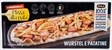 SVILA Pizza alla pala Wurstel e patatine