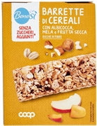 BENESI (COOP) Barrette di cereali con albicocca, mela e frutta secca