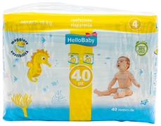HELLO BABY (EUROSPIN) PANNOLINI MAXI