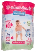HELLO BABY (EUROSPIN) PANNOLINO MUTANDINA
