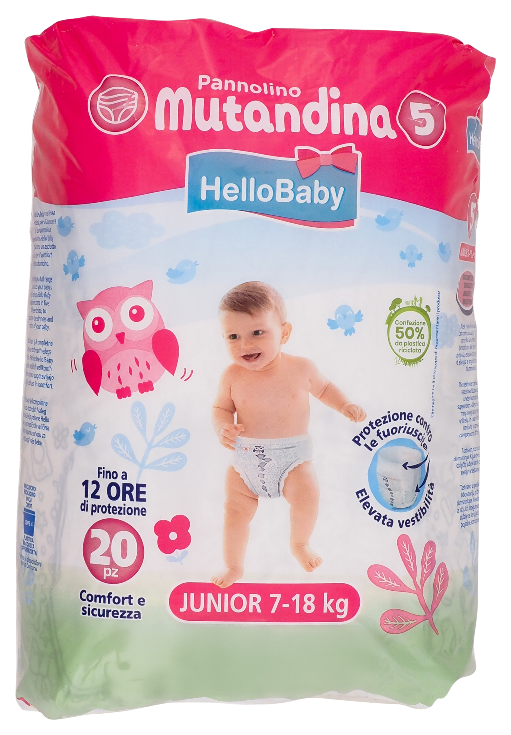 HELLO BABY (EUROSPIN) PANNOLINO MUTANDINA
