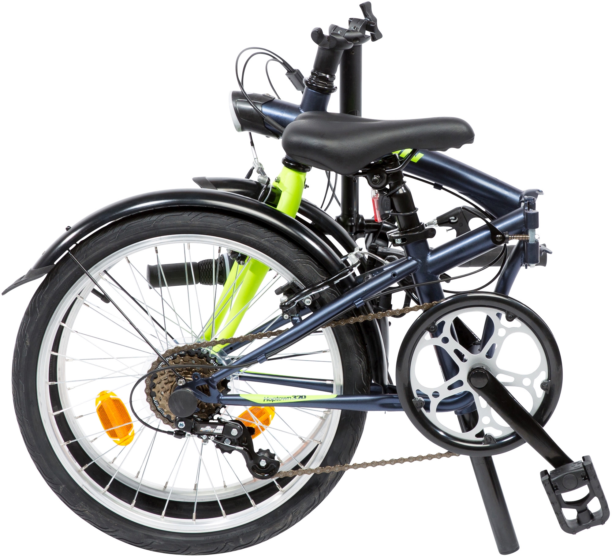 I dettagli del test sulla bici B'Twin Hoptown 320