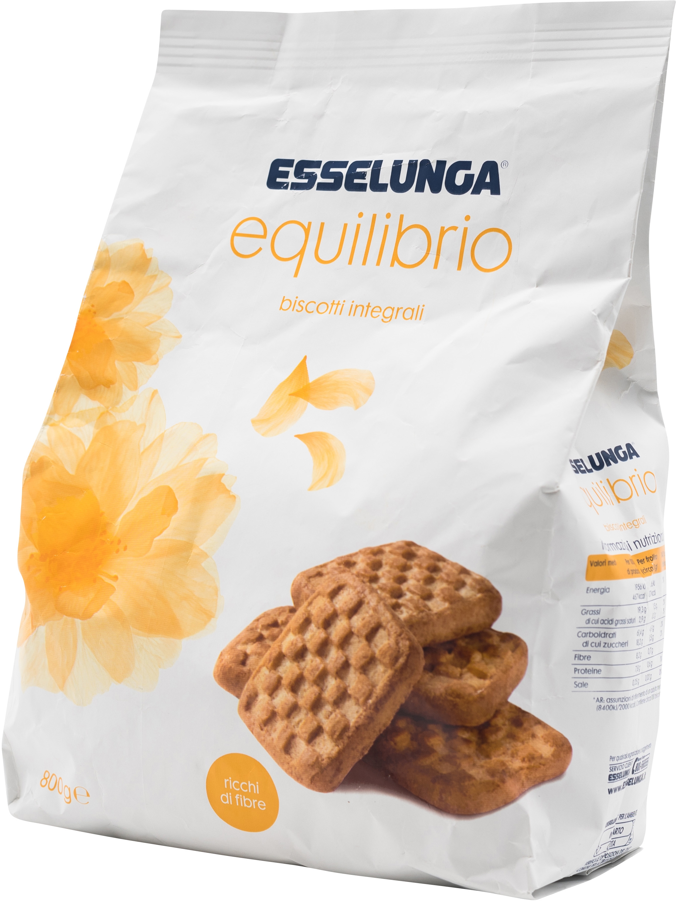 Test e Recensione ESSELUNGA Equilibrio, biscotti integrali Altroconsumo